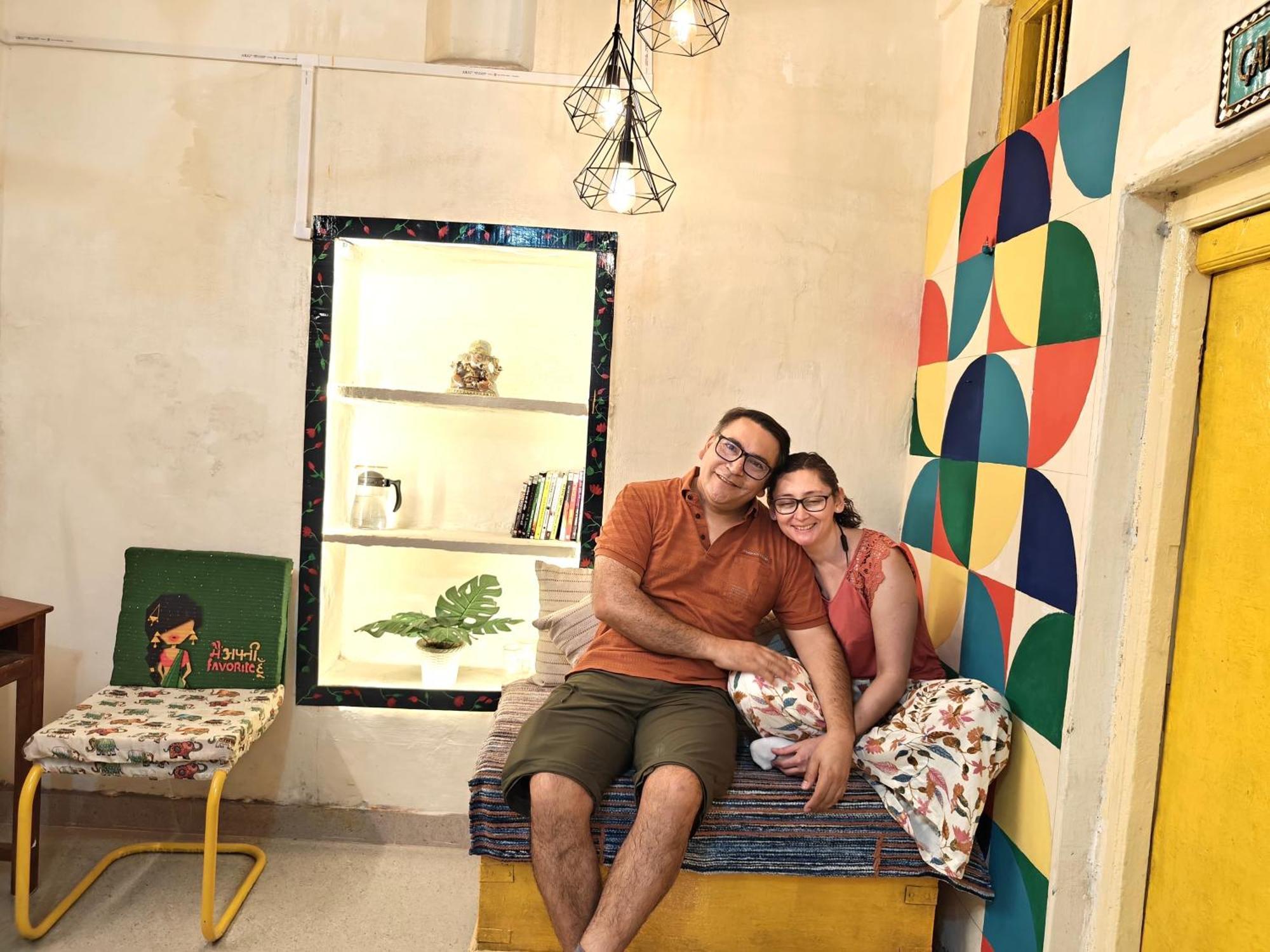 Kailash Heritage Homestay Varanasi Bagian luar foto